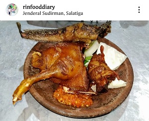 Bebek Goreng Thole : Kuliner Andalan Malam Hari di Salatiga