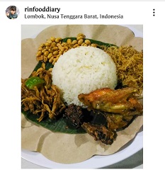 Pedasnya Nasi Balap Puyung, Kuliner Khas Lombok