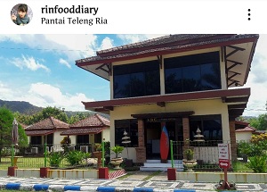 Makan Malam di Sea View Restaurant Parai Teleng Ria bersama Deburan Ombak Teleng Ria