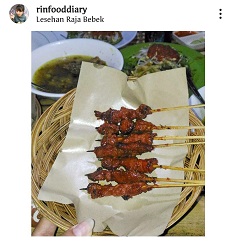 Mencoba Sate Rembiga Khas Suku Sasak, Lombok