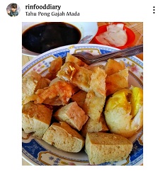 Gurihnya Tahu Pong Gajah Mada Semarang