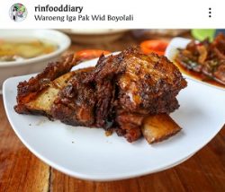 Iga Bakar Pak Wid Boyolali