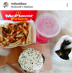 Menu McDonald's 'Taste of Japan