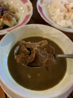 Gule Pak Jenggot : Gule Kambing & Sapi Goreng by Chef Desyanto