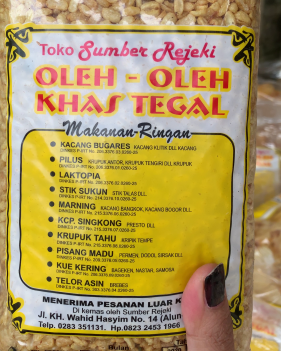 oleh oleh khas tegal