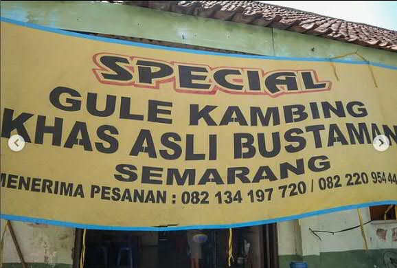 Gule Kambing bustaman