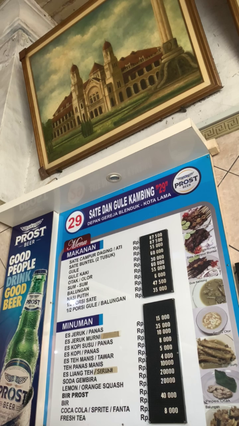 sate kambing 29 kota lama